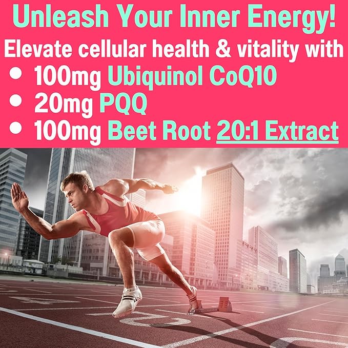 Ubiquinol CoQ10 PQQ Astaxanthin Beets Gummies, Super Mitochondrial ATP Supplements Soft Chews Liquid Pills Powder Alt, Beet-Root CQ-10 CO-Q10 Q CO-10 CQ10 C0Q10 Bioperine 20mg 40mg 100mg 200mg 400mg