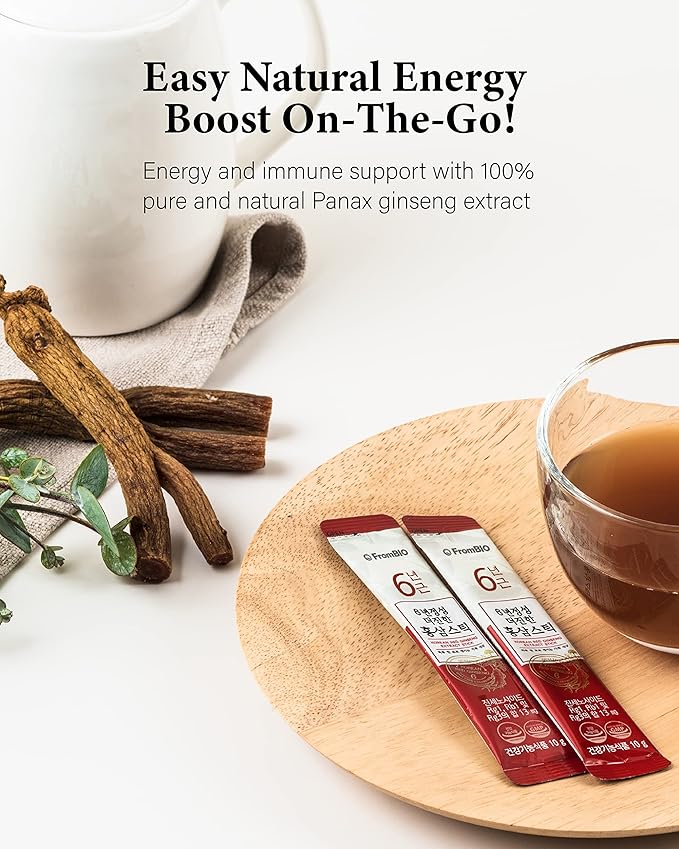 Red Ginseng Concentrate Stick for Immunity, 6 Years of Perseverance