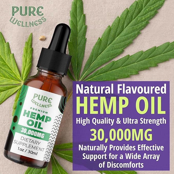 Hemp Seed Oil (30,000mg 6-Pack)