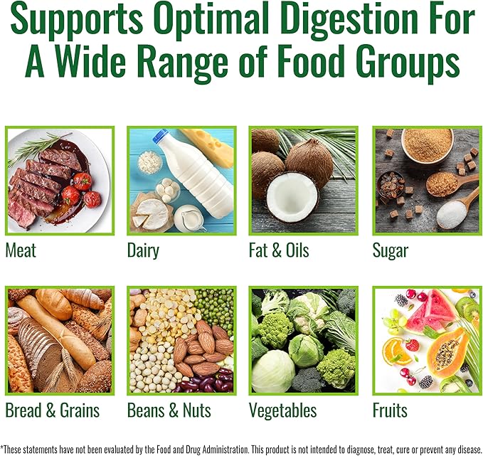 NATURELO Digestive Enzymes - Full Spectrum Support with a Broad Blend of 15 Enzymes Plus Ginger - 90 Vegan Capsules (Pack of 2)