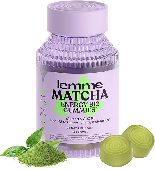 Unlock All-Day Energy with Lemme Matcha Superfood Energy Gummies