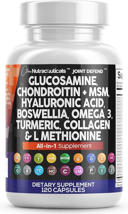 Glucosamine + MSM Joint Complex with Turmeric | Nutavelle