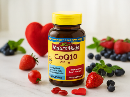 Support Your Heart, Energize Your Life: Nature Made CoQ10 200mg for Daily Wellness
