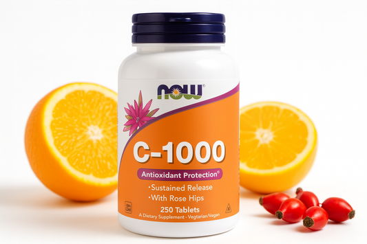 Boost Your Immunity and Skin Health with NOW Foods Vitamin C-1,000 with Rose Hips