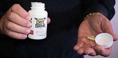 DHT Block (3 Pack - 180 Capsules Total) DHT Blocker Supplement for Skin, Acne, PCOS, Hair, and Hormonal Balance. DIM, Astragalus Root, Turmeric, Natural Ingredients. for Men and Women