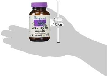 BlueBonnet CoQ-10 Vegetarian Capsules, 100 mg, 60 Count