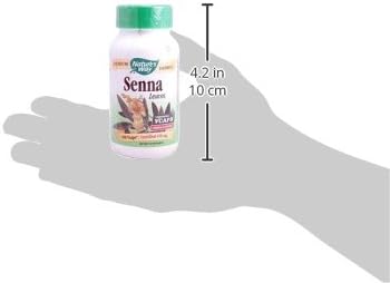 Nature's Way Senna Leaves, Supports Occasional Constipation Relief*, 100 Vegan Capsules (Pack of 4)