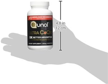 Qunol CoQ10 100mg Softgels Ultra 3X Better Absorption Coenzyme Q10 Supplements - Antioxidant Supplement for Vascular and Heart Health & Energy Production - 2 Month Supply - 60 Count (Pack of 2)