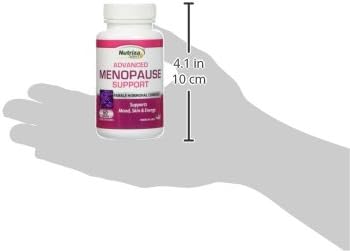 Advanced Menopause Support - Natural Female Hormonal Complex for Hot Flashes, Mood Swings & Vaginal Dryness - Black Cohosh, Soy Isoflavones & Herbal Extract Formula - Does Not Include Hormones