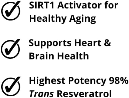 Wellness Resources Resveratrol Ultra 500 - High Potency 98% Trans-Resveratrol 500mg Per Capsule (90 Capsules) - Bioactive Resveratrol Supplement