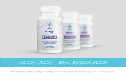 Mind+ Cognitive Enhancer Liposomal and Nanoencapsulated Plasmalogen