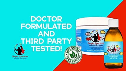 Simple Spectrum, All Natural Fish Oil, Omega 3 DHA Supplement