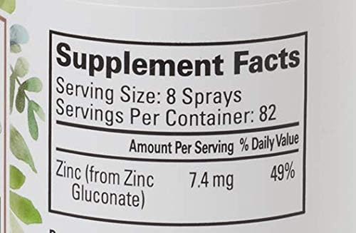 Quantum Health TheraZinc Oral Spray, Zinc Immune Support For Adults and Kids, Provides Throat Relief in a Soothing Liquid Zinc Spray, 4 Oz.
