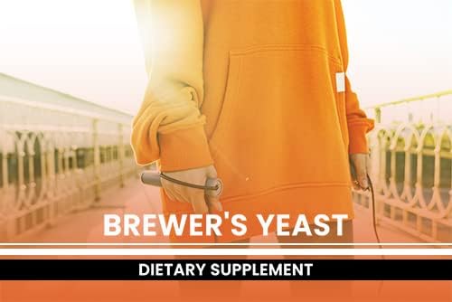 PURE ORIGINAL INGREDIENTS Brewer's Yeast (365 Capsules) No Magnesium Or Rice Fillers, Always Pure, Lab Verified
