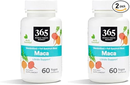 365 by Whole Foods Market Maca, 60 CT (Pack of 2)
