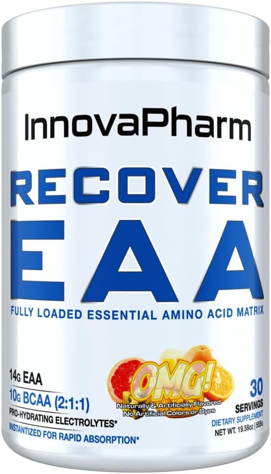 InnovaPharm Recover EAA Powder - Pink Lemonade - 19.5 Ounces