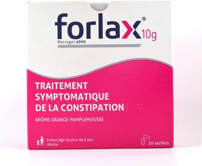 10g 4000 Pack of 20 Treatment of Constipation Original Product of France
