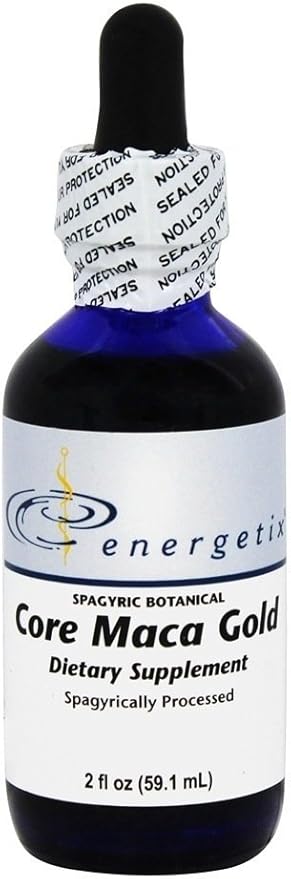 Energetix Core Maca Gold - Extract Made From the Adaptogenic Peruvian Maca Root - 2 fluid ounces (59.1 Milliliters)