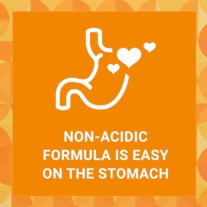 Ester-C Vitamin C 1000 mg Coated Tablets, Immune System Booster, Stomach-Friendly Supplement, 120 Count