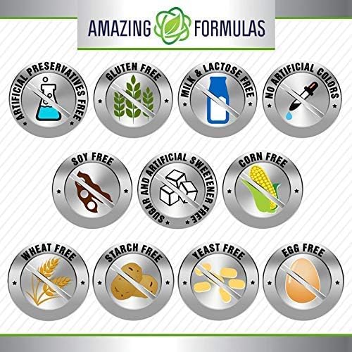 Amazing Formulas Psyllium Husk 750mg 120 Veggie Capsules Supplement | Non-GMO | Gluten Free | Made in USA | Suitable for Vegetarians | 2 Pack