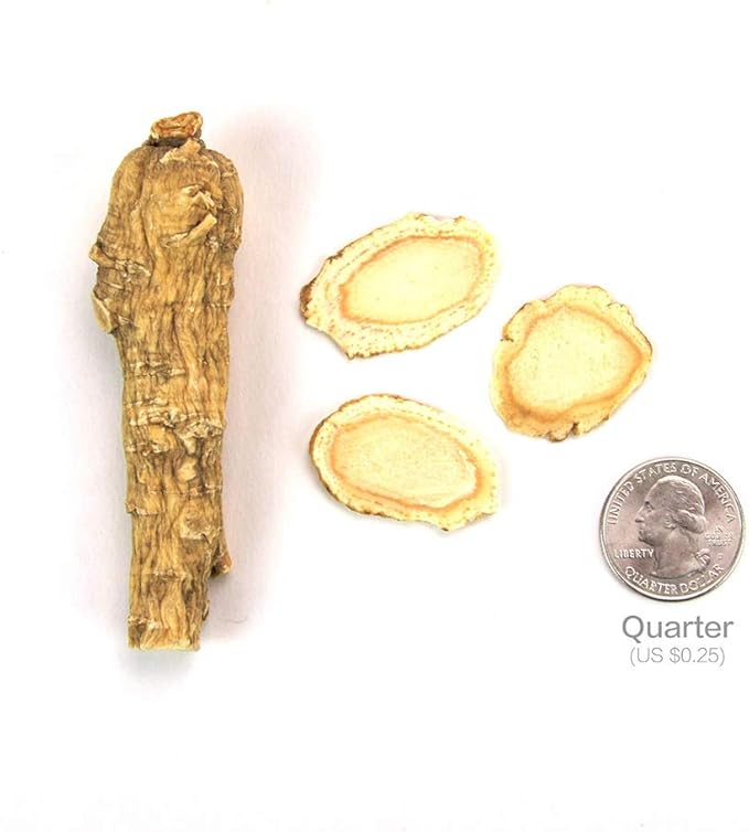 Hsu's Ginseng SKU 0126XXL-2 |Cultivated American Ginseng Sorted Jumbo Slices 2 oz | | 许氏花旗參巨大號規格片2 oz | 2 oz Box, 西洋参, 花旗參