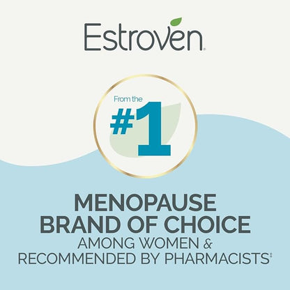 Estroven Complete + Ashwagandha Multi-Symptom Menopause Supplement for Women - 60 Ct. - Clinically Proven Ingredients Provide Menopause Relief & Night Sweats + Hot Flash Relief* - Drug-Free & Non-GMO