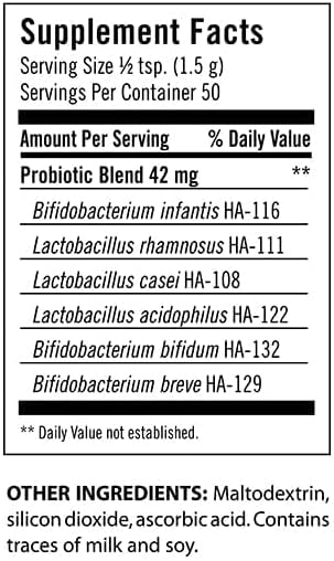 Flora - Toddler's Probiotic - Supports Digestive Health - Daily Probiotic Powder for Children Ages 1–3 - Includes Bifidobacterium Infantis - Vegetarian & Gluten-Free - Keep Chilled - 2.64 oz.