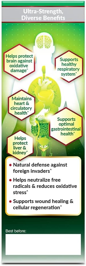LABO Nutrition Brazilian Green Propolis Ultimate - Contains >7% or 28mg per Serving Artepillin C & >5% Flavonoids, for Immune & Brain Support, Natural, High Concentrate & Premium, 60 Veg Capsules
