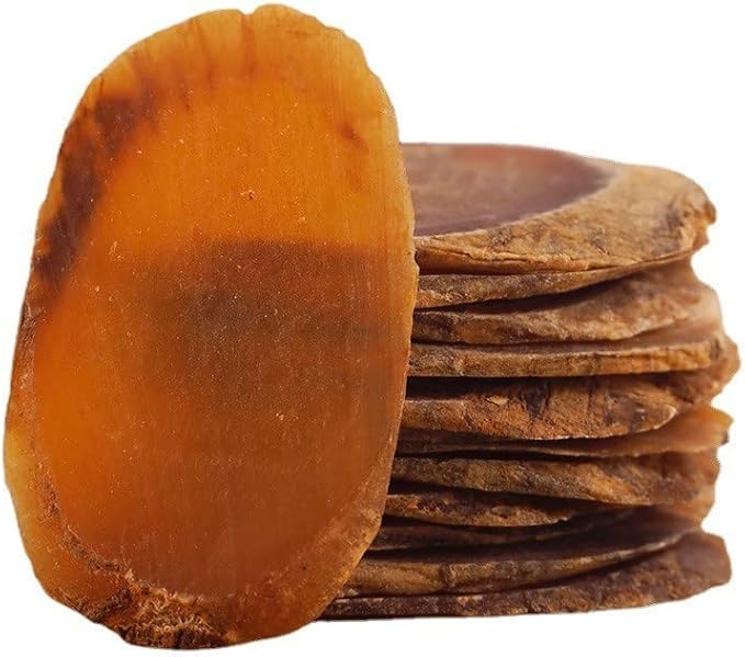 Wild Organic Korean Ginseng Red Panax Dried Korean Red Ginseng Roots Slice Red Ginseng Tablets 15 Years (250 g(0.55 Pound))