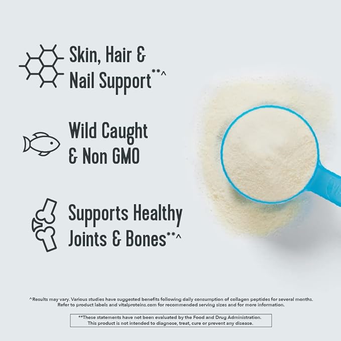 Vital Proteins Collagen Peptides Powder, Unflavored & Marine