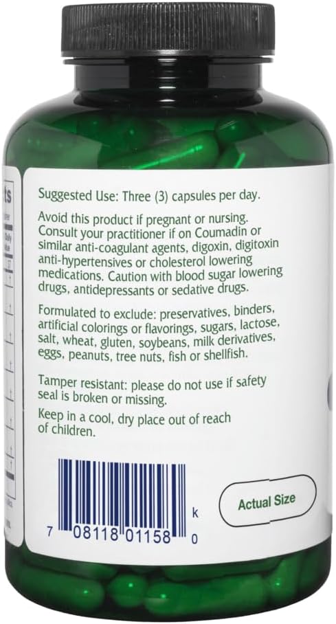 Vitanica VasoBlend, Cardiovascular Support, Vegan/Vegetarian, 180 Capsules