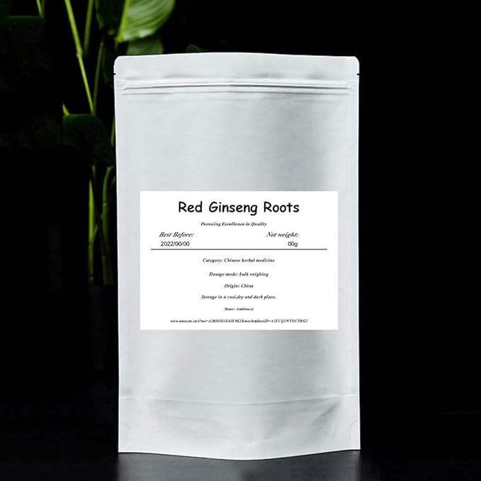 Red Ginseng Tibrous Root;Red Ginseng Tails Red Ginseng Curved Tails Red Ginseng Mixed Tails Hongshengxu Radix LATERALIS Ginseng RUBRA Korean Red Ginseng Root (100g(0.22 Pound))