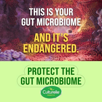 Culturelle Health & Wellness Daily Probiotic Supplement For Men & Women, Helps Support Your Immune System, Occasional Diarrhea, Gas & Bloating, 15 Billion CFUs, Non-GMO, 50 Count