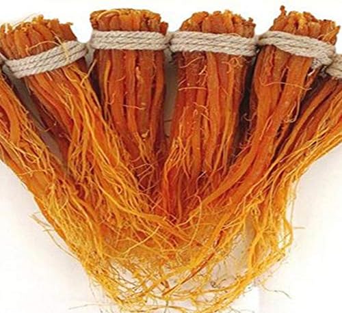 ZYCSLOVMJGHD Red Korean Ginseng Roots- Whole Root Pieces - Red Panax Ginseng Roots 100g