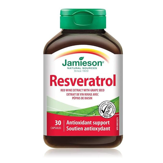 Jamieson Resveratrol 30 Capsules