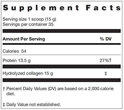 Non GMO •Grass fed• Made in The USA • Gluten Free • Dr. Friedlander's Collagen peptides