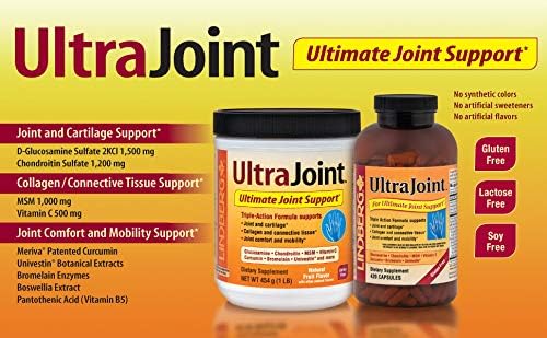 Lindberg Joint Support Supplement | 210 Capsules | with Glucosamine, Chondroitin, MSM, Turmeric, and Boswellia | Triple Action Formula | Non-GMO, Gluten Free