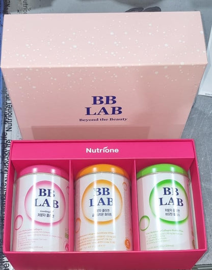 BB LAB Gift Set for Mom, Mother's Day Gift, Low Molecular Korean Collagen Powder Stick Supplement, Korean Marine Collagen, Fish Collagen Peptides, Vitamin C, Glycine, Fast Absorption