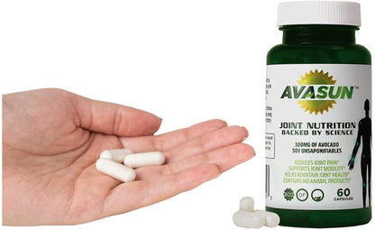 Joint Nutrition Backed by Science, Avocado Soy Unsaponifiable, 300Mg, 60 Day Supply