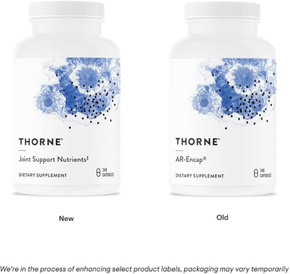 THORNE Joint Support Nutrients - Glucosamine and MSM with Curcumin, Bromelain, and Boswellia for Joint Support* - 240 Capsules
