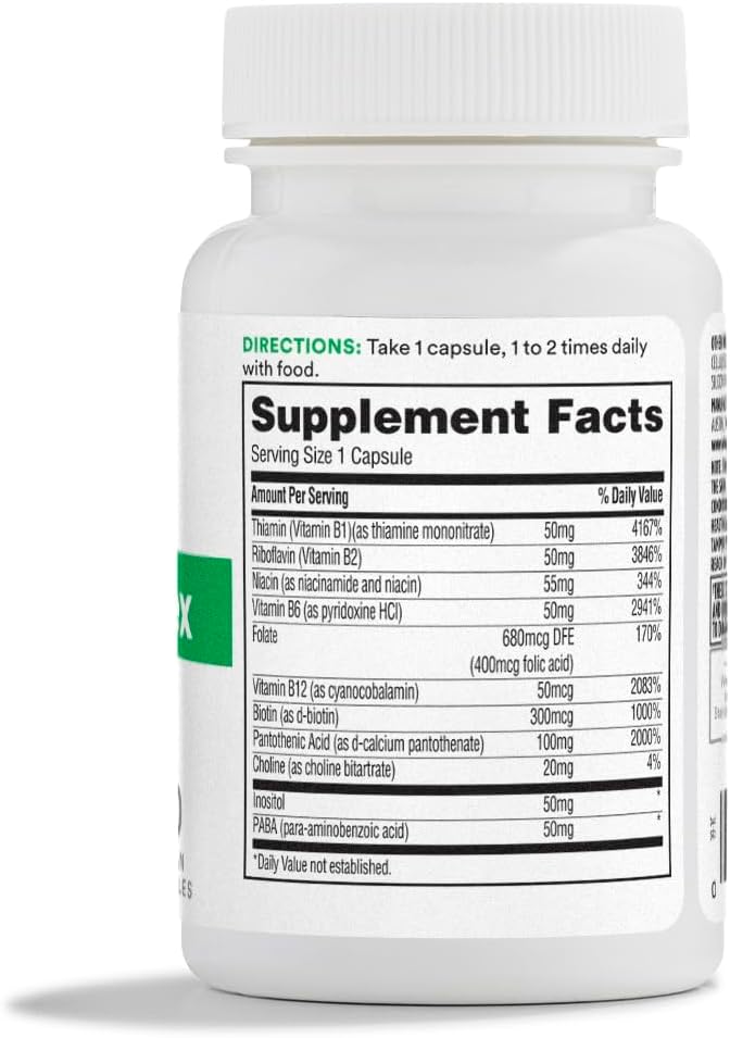 365 by Whole Foods Market, Vitamin B-50 Complex, Vegan, 90 Capsules
