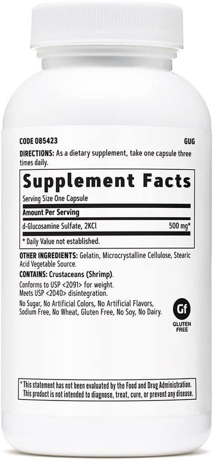 GNC Glucosamine Sulfate 500 mg - 90 Capsules | 90 Servings