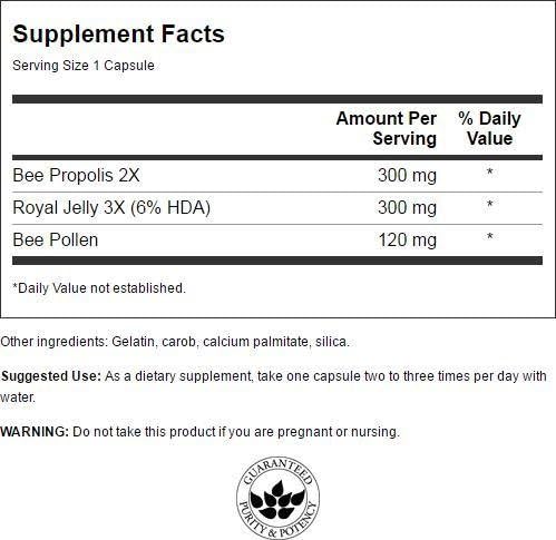 Swanson Ultra Royal Jelly Propolis Complex 60 Capsules