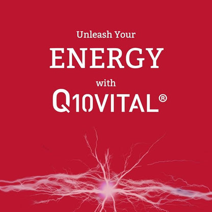 Q10Vital CoQ10 100 mg Liquid | Superior Absorption – Up to 9 Times Better Absorption | Strong Antioxidant for Heart Health, Energy Production, Anti-Aging, and Skin Health | Sugar-Free | Apple Flavor