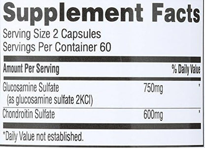 365 Everyday Value, Glucosamine Chondroitin, 120 ct