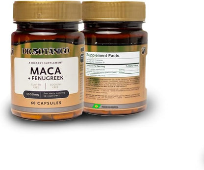 MACA + Fenugreek 1000MG 60 Capsules