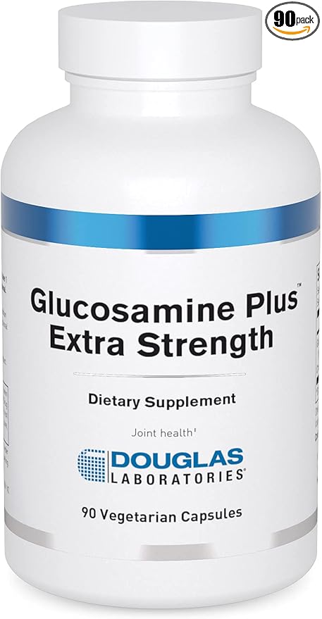 Douglas Laboratories Glucosamine Plus Extra Strength | Supports Health of Connective Tissues and Joint Cartilage | 90 Capsules