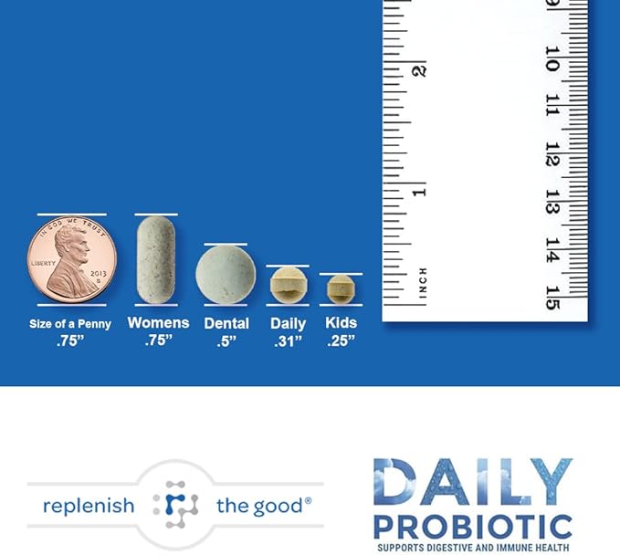 Daily Probiotic - 6 Billion CFU - Supports Digestive Health -15x More Effective Than Regular Capsules - Relieves Gas, Bloated Stomach & Acid Reflux (60 Count)