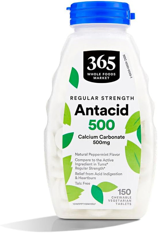 365 by Whole Foods Market, Antacid Regular Strength, 150 Count