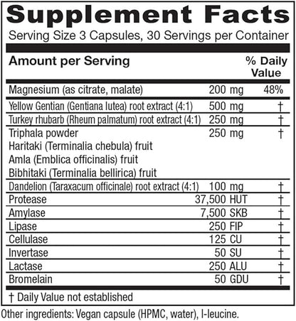 Vitanica Colon Motility Blend, Colon Support, Vegan, 90 Capsules